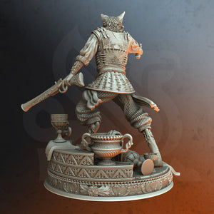 Gunslinger Kara'Ta, Sultans Bodyguard - Sands of Sudd Tohst - DM Stash - Wargaming D&D DnD