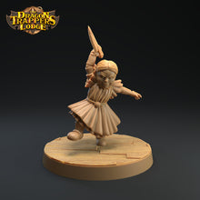 Load image into Gallery viewer, Animated Dolls - Ghost Dragon and Trapper Pack - Dragon Trapper&#39;s Lodge Wargaming D&amp;D DnD