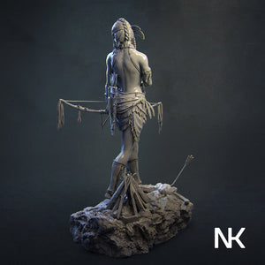Kora, Tribal Warrior - Nerikson - Wargaming D&D DnD