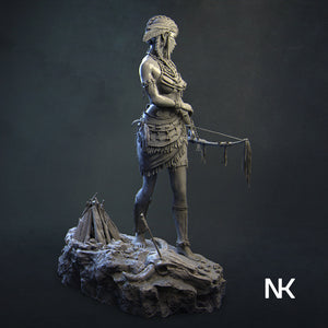 Kora, Tribal Warrior - Nerikson - Wargaming D&D DnD