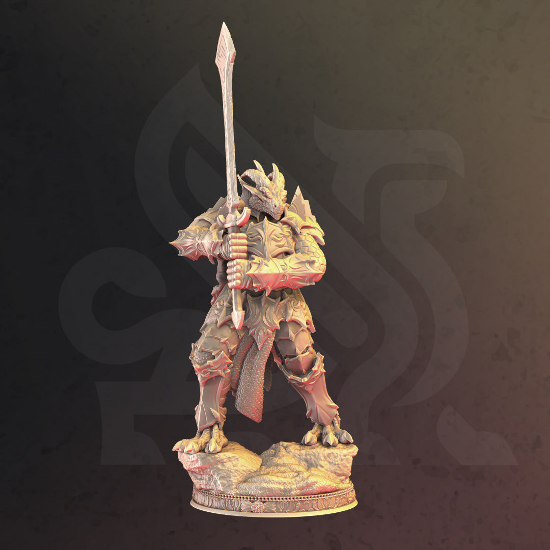 Krimmdar, Dragonborn Paladin - Hunters and Killers - DM Stash - Wargaming D&D DnD