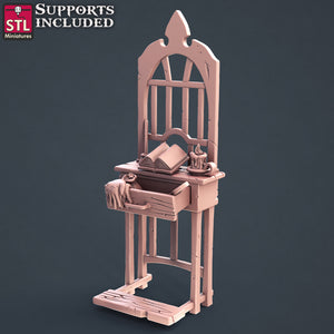 Money Lender Set - STL Miniatures - Wargaming D&D DnD