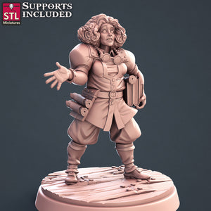Librarian Set - STL Miniatures - Wargaming D&D DnD