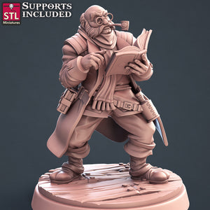 Librarian Set - STL Miniatures - Wargaming D&D DnD