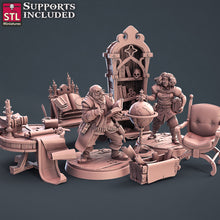 Load image into Gallery viewer, Librarian Set - STL Miniatures - Wargaming D&amp;D DnD