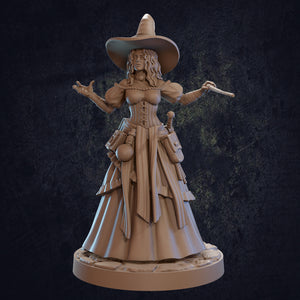 Lilith, Youthful Witch - Arcane Dragon and Trapper Pack - Dragon Trapper's Lodge Wargaming D&D DnD