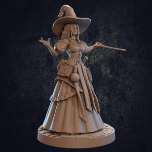 Lilith, Youthful Witch - Arcane Dragon and Trapper Pack - Dragon Trapper's Lodge Wargaming D&D DnD