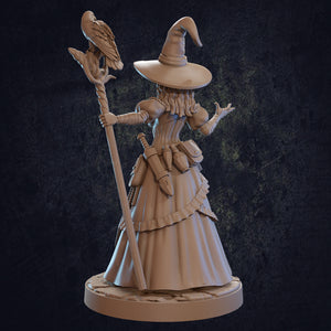 Lilith, Youthful Witch - Arcane Dragon and Trapper Pack - Dragon Trapper's Lodge Wargaming D&D DnD