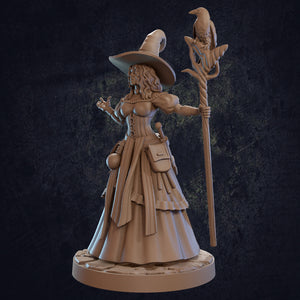 Lilith, Youthful Witch - Arcane Dragon and Trapper Pack - Dragon Trapper's Lodge Wargaming D&D DnD