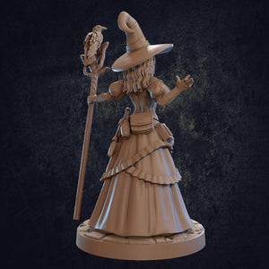 Lilith, Youthful Witch - Arcane Dragon and Trapper Pack - Dragon Trapper's Lodge Wargaming D&D DnD