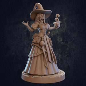 Lilith, Youthful Witch - Arcane Dragon and Trapper Pack - Dragon Trapper's Lodge Wargaming D&D DnD