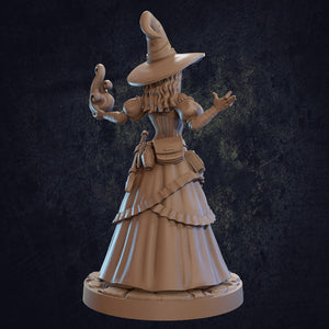 Lilith, Youthful Witch - Arcane Dragon and Trapper Pack - Dragon Trapper's Lodge Wargaming D&D DnD