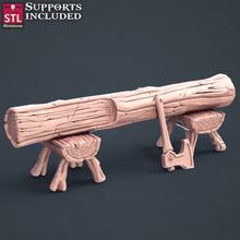 Load image into Gallery viewer, Lumberjack Set - STL Miniatures - Wargaming D&amp;D DnD