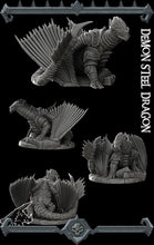 Load image into Gallery viewer, Demon Steel Dragon - Rocket Pig Games Wargaming DnD D&amp;D