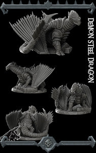 Demon Steel Dragon - Rocket Pig Games Wargaming DnD D&D