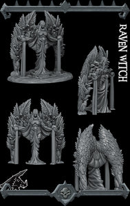Raven Witch - Rocket Pig Wargaming D&D DnD