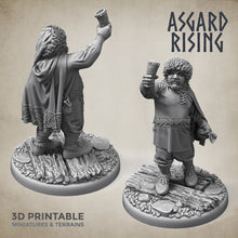 Load image into Gallery viewer, Villager Male Townsfolk Set - Asgard Rising Miniatures - Wargaming D&amp;D DnD