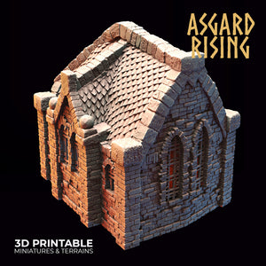 Mausoleum Buildings Set - Asgard Rising - Wargaming D&D DnD