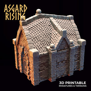 Mausoleum Buildings Set - Asgard Rising - Wargaming D&D DnD