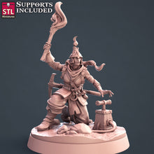 Load image into Gallery viewer, Miners Set - STL Miniatures - Wargaming D&amp;D DnD