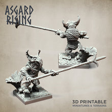 Load image into Gallery viewer, Goblin Minions Army Polearm Modular Set - Asgard Rising Miniatures - Wargaming D&amp;D DnD