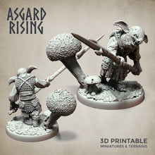 Load image into Gallery viewer, Goblin Minions Army Polearm Modular Set - Asgard Rising Miniatures - Wargaming D&amp;D DnD