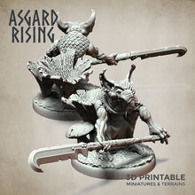 Load image into Gallery viewer, Goblin Minions Army Polearm Modular Set - Asgard Rising Miniatures - Wargaming D&amp;D DnD