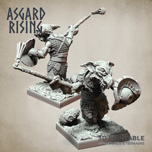 Load image into Gallery viewer, Goblin Minions Army Polearm Modular Set - Asgard Rising Miniatures - Wargaming D&amp;D DnD