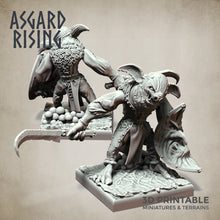 Load image into Gallery viewer, Goblin Minions Army Polearm Modular Set - Asgard Rising Miniatures - Wargaming D&amp;D DnD