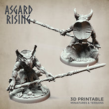 Load image into Gallery viewer, Goblin Minions Army Polearm Modular Set - Asgard Rising Miniatures - Wargaming D&amp;D DnD