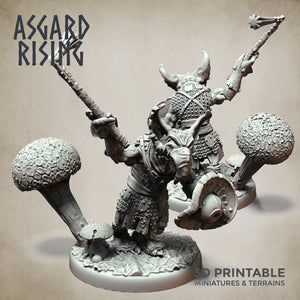 Goblin Minions Army Polearm Modular Set - Asgard Rising Miniatures - Wargaming D&D DnD