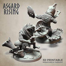Load image into Gallery viewer, Goblin Minions Army Polearm Modular Set - Asgard Rising Miniatures - Wargaming D&amp;D DnD