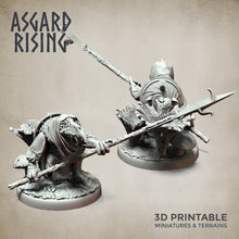 Load image into Gallery viewer, Goblin Minions Army Polearm Modular Set - Asgard Rising Miniatures - Wargaming D&amp;D DnD