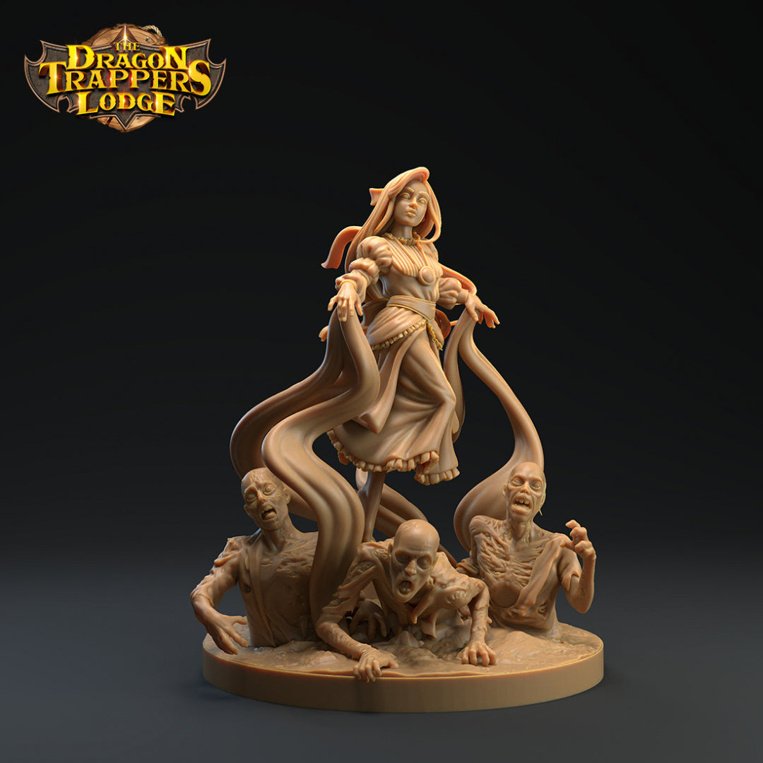 Ethel Reenus, Ghost Girl - Ghost Dragon and Trapper Pack - Dragon Trapper's Lodge Wargaming D&D DnD