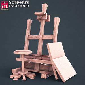 Painters Set - STL Miniatures - Wargaming D&D DnD