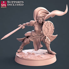 Load image into Gallery viewer, Paladin Set - STL Miniatures - Wargaming D&amp;D DnD