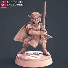 Load image into Gallery viewer, Paladin Set - STL Miniatures - Wargaming D&amp;D DnD