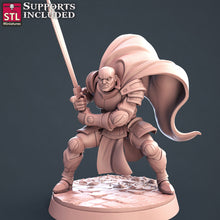 Load image into Gallery viewer, Paladin Set - STL Miniatures - Wargaming D&amp;D DnD