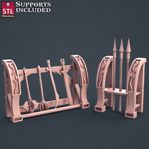 Paladin Set - STL Miniatures - Wargaming D&D DnD