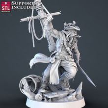 Load image into Gallery viewer, Pirate Set - STL Miniatures - Wargaming D&amp;D DnD