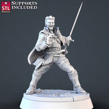 Load image into Gallery viewer, Pirate Set - STL Miniatures - Wargaming D&amp;D DnD