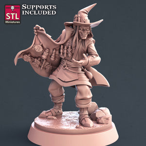 Potion Vendor Set - STL Miniatures - Wargaming D&D DnD