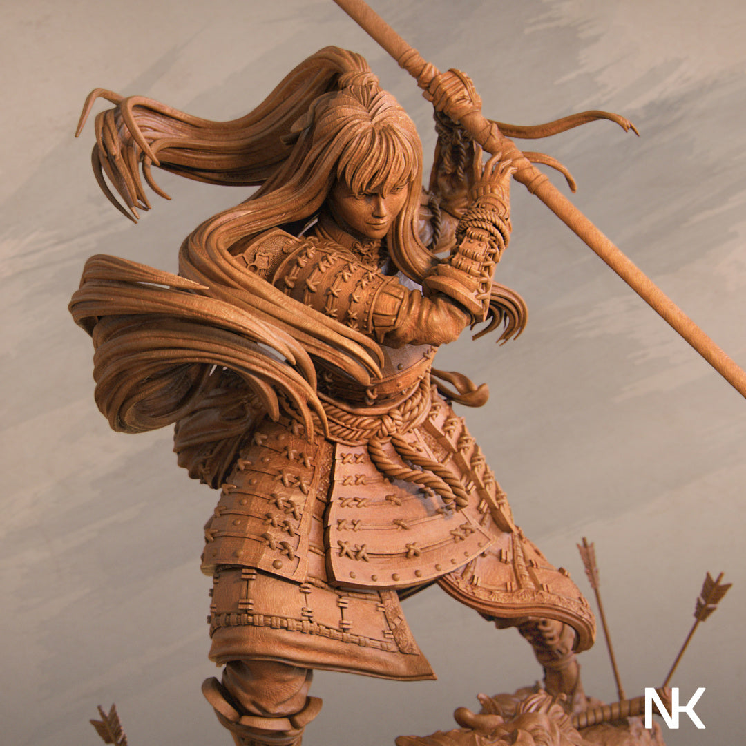 Akiko, The Bounty Hunter - Nerikson - Wargaming D&D DnD