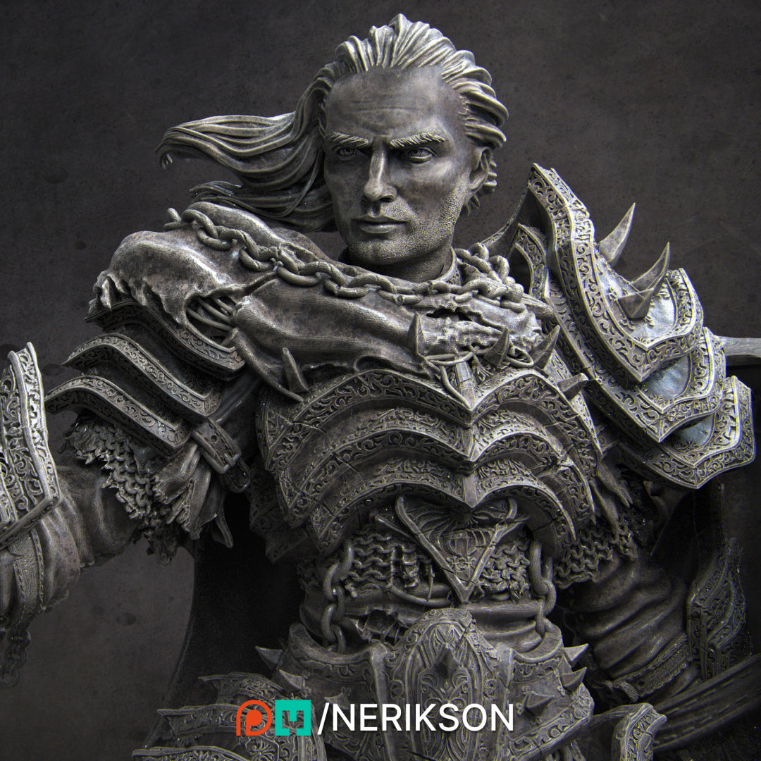 Vaeter, The Branded Knight - Nerikson - Wargaming D&D DnD