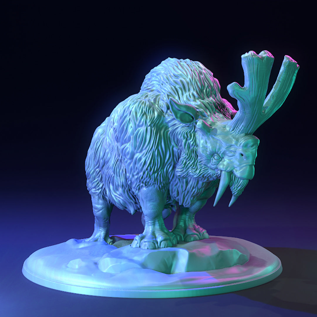 Unarmored Rhinodons - The Scorching North - Dragon Trapper's Lodge Wargaming D&D DnD