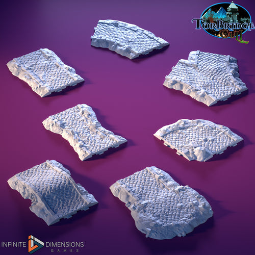 Modular Rural Roads (Expansion Set) - Torbridge Cull - Infinite Dimensions Terrain Wargaming D&D DnD 15mm 20mm 25mm 28mm 32mm 40mm