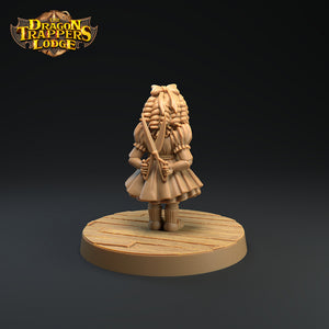 Animated Dolls - Ghost Dragon and Trapper Pack - Dragon Trapper's Lodge Wargaming D&D DnD