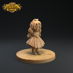 Animated Dolls - Ghost Dragon and Trapper Pack - Dragon Trapper's Lodge Wargaming D&D DnD