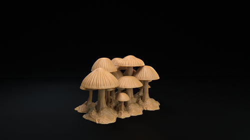 Mushroom Forest Terrain, Type B - The Mushroom Bayou - Dragon Trapper's Lodge Wargaming D&D DnD