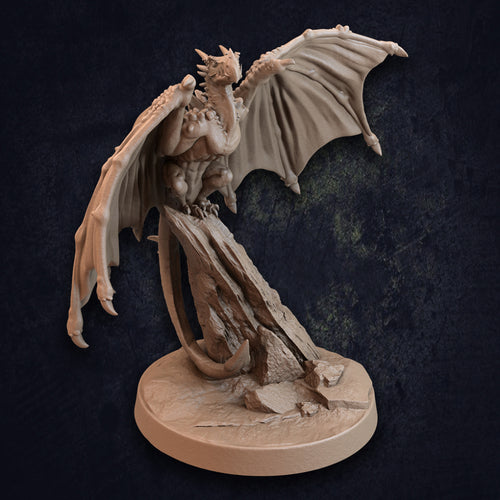 Roken, Shoulder Dragon - Paladin Dragon and Trapper Pack - Dragon Trapper's Lodge Wargaming D&D DnD